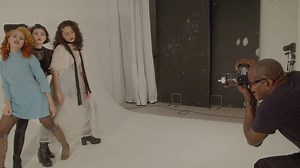 Dennis photographing Skinny Girl Diet