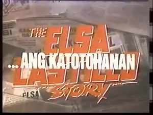 The Elsa Castillo Story ... Ang Katotohanan Kris Aquino, Eric Quizon and Miguel Rodriguez #CrimeOfPassion #TrueStory Octo Arts Films | Tomás Feliciano Palces
