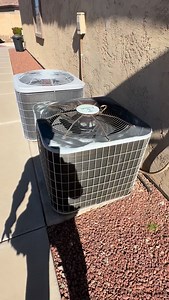 Dryer venting hot, moist, lint-laden air straight into the condenser. Issues? Poor cooling, short-cycling and a fire hazard. These units should have 3-5 ft min clearance from exhaust sources. #homeinspection #homeinspector #home #fyp #realestate #foryou #instagood #4u #hvac #instamood #insta #fypシ | Erin Morley