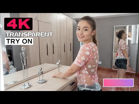 4k micro bikini, lingerie & transparent tryon haul I try on haul see everything | mesh & sheer dress