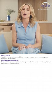 Dry eye? Over-the-counter drops can only go so far… Prescribing Info: bit.ly/Xiidra-PI | Xiidra (lifitegrast ophthalmic solution) 5%