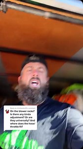 Are the green touch trailer racks adjustable for all blowers #growitwemowit #foryou | Grow It We Mow It LLC