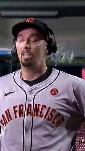 We’re not sure if Blake Snell enjoyed the ice bath after his no-hitter 😂 (via San Francisco Giants) | MLB on FOX
