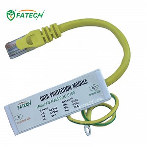 [Hot Item] Small size RJ45 network PoE signal lightning surge arrester