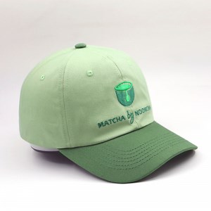 [Hot Item] Trendy Two-Tone Custom Logo Baseball Cap for All Genders