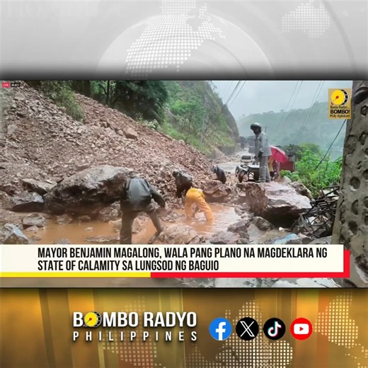 Mayor Benjamin Magalong, wala pang plano na magdeklara ng state of calamity sa Summer Capital of the Philippines | Bombo Radyo Baguio