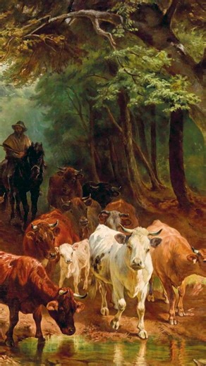 19th-century European art rich with visual storytelling ️ #ClassicPainting #HistoricalView | Spry Spirit | Facebook