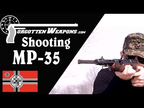 Shooting the MP35: Germany's Left-Handed SMG