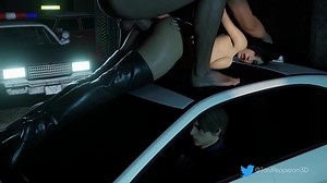 Ada Fart-fucked on a car (Sound Edit - Dr Caboose)