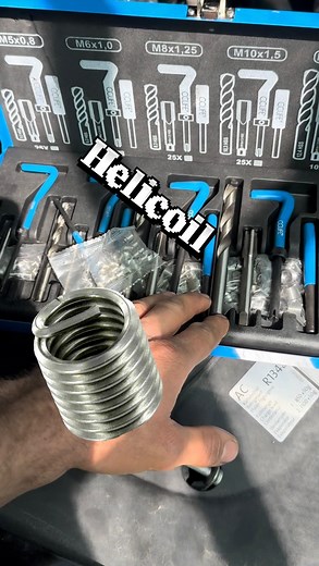 Filetto danneggiato? Usiamo HELICOIL #mechanic #work #service #engine #crazy #passion #car #viral #motor #porsche #repaired | Toderas Alex Claudiu