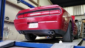 Dodge Challenger we installed a set of long tube headers along with a Magnaflow Catback and custom 3in dual tips! #stocknomore #hemi #getxhausted #challenger #xpxftw | Xtreme Performance Xhaust