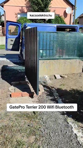 Elektromos kapunyitó telepítése. GatePro Terrier 200 Wifi Bluetooth. #villanyszerelés #villanyszerelő #neked #kapunyitó | Kacsó Elektro - Villanyszerelés,Klíma, Bojler