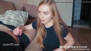 Cute curious daughter