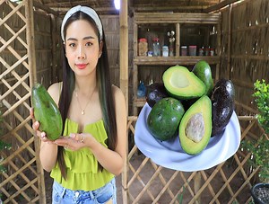 How to make avocado milk recipe - very simple | Primitive TV