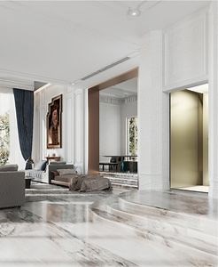 [Hot Item] K9000 Circular Full Glass Panoramic Round Home Lift