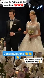 A simple Bride and so beautiful ❤️❤️❤️ #simplebride #sobeautiful #forintertainmentpurposesonly #themusicbelongstotherightfulowner #viewers #followers #fbreels | Janet Gimpayan Maglasang