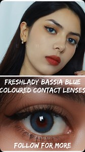 Applicable to both light & dark eyes! Vibrant colored contacts offer a more striking and natural style without compromising the natural look. With vibrant lenses being more pigmented,users can expect more coverage and a more noticeable natural color change. #freshlady #colouredcontactlenses #colouredcontacts #beautyblogger #beautyinfluencer #blueeyes #colorcontacts | Beautifeye | Facebook