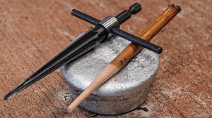 I need wood taperd pins. Turning small tapers on the lathe accurately...