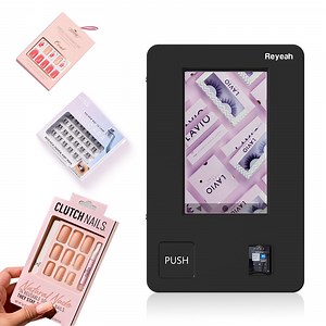 [Hot Item] Factory Customize Mini Wall Mounted Beauty Vending Machine Nail Patch Vending Machine