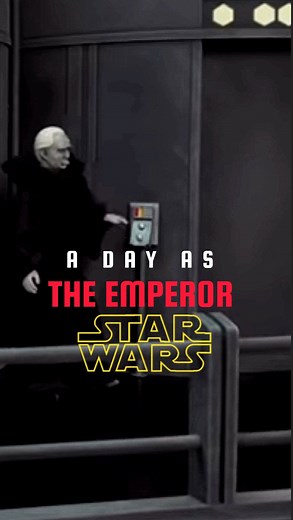 A day as the emperor Follow @topshelf.nerds for more #starwars #starwarsfan #adultswim #stormtrooper #empire #darthvader #reels #instagramreels | Top Shelf Nerds