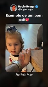 351K views · 11K reactions | O amor e cuidado de um pais com sua filha. | Bugiu Reage | Facebook