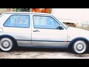 VW Golf MK2 on BBS RM