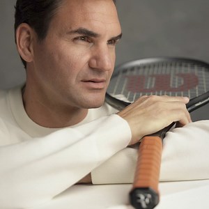 This is the RF 01. Inspired, designed and playtested by Roger Federer, for players everywhere. NYSE:AS | Wilson Tennis