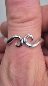 Watch me craft a pair of unique yet beautiful rings from a vintage silver plated fork ✨️ #handmade #ring #craft #recycle | Thomas Mckay