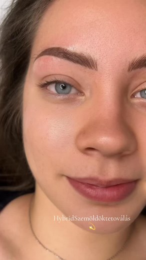 💫 #rubybrows #szemoldoktetovalas #permanentmakeup #hybridbrows | RubyBrows