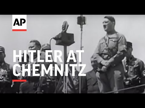 Hitler Fires Great Nazi Rally