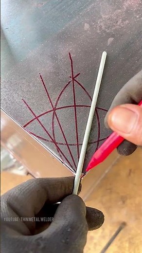 The secret of easy fabrication of thin metal corners
