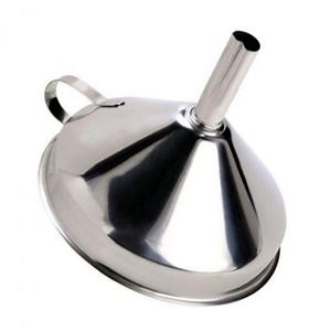 [Hot Item] Premium Stainless Steel Oil Funnel for Effortless Kitchen Pouring