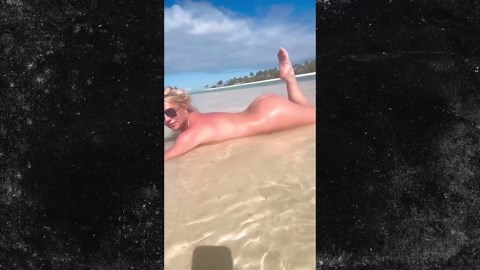 Britney Spears Goes Naked, A** Up in New NSFW Video
