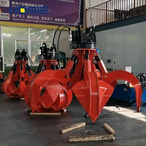 [Hot Item] 25ton 30ton Excavator Hydraulic Rotating Scrap Grab for Recycling