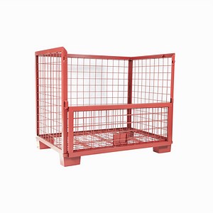 [Hot Item] Fashionable High Quality Galvanized Steel Warehouse Storage Wire Mesh Cage