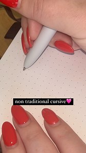 19K views · 95 reactions | Some non traditional cursive featuring the sounds of nature #cursive #handwriting #handlettering #lettering | Brigid Carey | Facebook