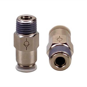 [Hot Item] Cvpc6-02 Brass Nickel-Plated Pneumatic Check Valve Fittings