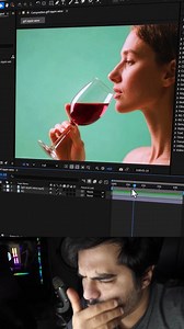 Correct Approach for removing green screen from transparent objects in videos inside after effects 2025 #aftereffects #creator #videoediting #editor #creative | Farzin Lazemizadeh