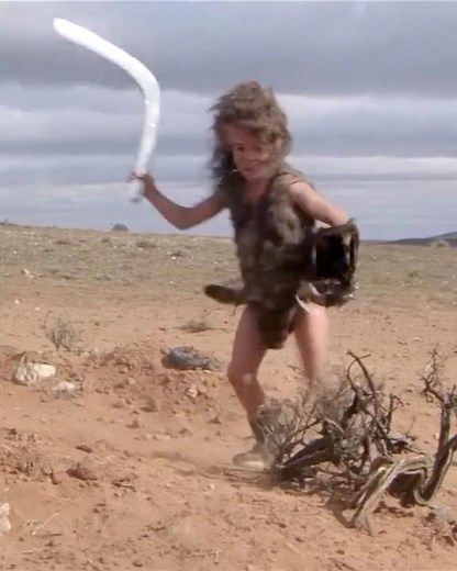 The Feral Boy's EPIC Boomerang KILL! | Mad Max 2 Moment 🚗💥#movie #film