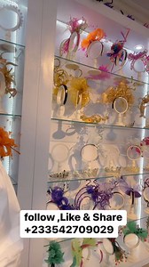 READY TO WEAR FASCINATOR AVAILABLE AT OUR STORE VISIT US TODAY, LOCATIONS DOME PILLAR 2 OR ASHONGMAN ESTATE CONTACT US 233542709029 #xteraccessoriesgh#ghanaweddings#kentestyle#ghanabrides | Xter Beads & Accessories