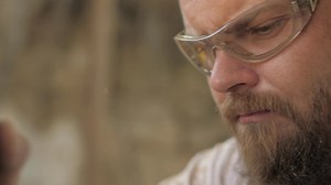 Download Worker Wearing Safety Glasses for free
