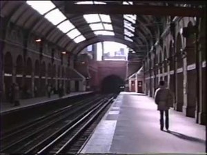 1993 - London - Notting Hill Gate Tube Station - Underground