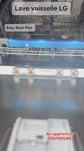 2K views · 21 reactions | Lave Vaisselle LG  14 Couverts Avec Moteur Inverter Direct Drive Avec Vapeur “True Steam ” Easy Rack Plus  Quad Wash  Smart ThinQ #LG #LGdishwasher #ThinQApp #TrueSteam | AZ Appliances | Facebook