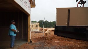 Simple, fast, and efficient. That's what you'll get when we deliver drywall to your construction site with our boom truck. We can even deliver it to the second story of your building! | Whit Davis Lumber Plus | Facebook