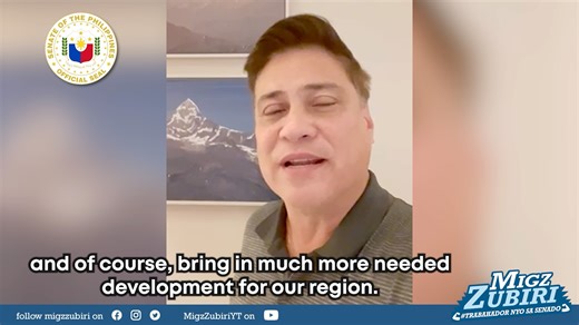 ZUBIRI: NEGROS ISLAND REGION WILL USHER IN A GOLDEN AGE FOR NEGROS 13 June 2024 The Negros Island Region (NIR) is going to bring in unprecedented growth and development to Negros Oriental, Negros Occidental, and Siquijor, as they are all merged into one administrative region. Negrense Senator Juan Miguel “Migz” Zubiri made this statement following the signing today of the Negros Island Region Act by President Ferdinand Marcos. The NIR Act is one of the priority measures of the Marcos administrat