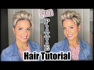 Pixie Hair Tutorial | Fun Off-the-Forehead Look
