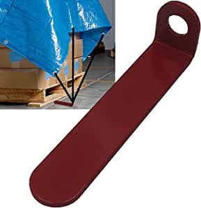 Keyfit Tools NO Drill Tarp Anchor Plates (4 Pack) for Hard Surfaces Like Concrete & Asphalt Where You Don't Want to Drill Or Pound in Stakes Great for car Covers