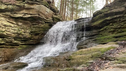 Tonight at Honey Run Waterfall - Sam Miller | Knox County Ohio