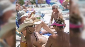 Suns out buns out! Nude week is just around the corner. Head out to this resort to partake in legally naked activities. 👀 More on Nude Recreation Week in the Valley: https://azc.cc/2tUEToM | azcentral Things to Do