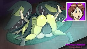 Ms. Ketchum Gets Caught By A Mega Futa Mawhile